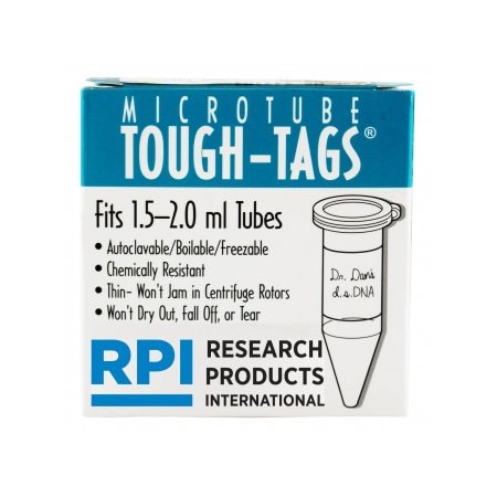 Diversified Biotech Tough-Tags, 1.5-2.0ml, Clear, 1000/pk, 1000PK 247102
